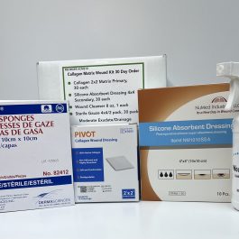 CMS10-Collegen Matrix with Abs Silcone Dressing